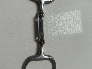 Wędzidło z długim, płaskim łącznikiem 12,5 cm