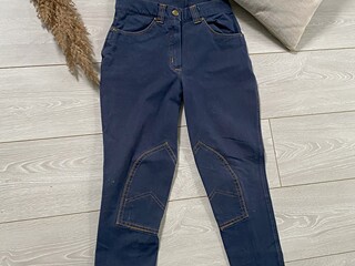Mountain Horse bryczesy jeans lej kolanowy elastyczne XS