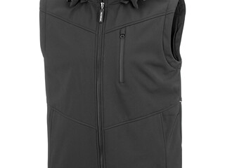 kamizelka Felix Buhler Marc , r. S , czarna, softshell, męska, bdb z wadą