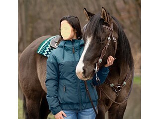 kurtka Stonedeek Leila, r. XL , niebieska, zimowa, ocieplana , damska, jak nowa