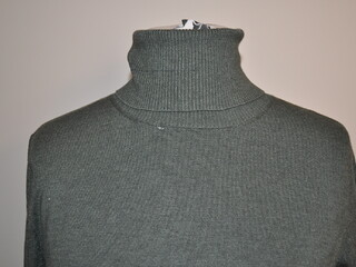 sweter golf Felix Buhler Janne , r. XL , zielony, damski, bdb z wadą