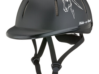 kask Ride-a-Head Start, r. S 48-52 cm, czarny, jak nowy z wadą