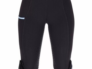 bryczesy Equilibre Amila , r. 128 cm , granatowe, pełny lej silikonowy, legginsy, młodzieżowe, jak nowe (1)
