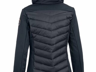 kurtka Felix Buhler Ella, r. S , granatowa z kapturem, SOFTSHELL, jak nowe z wadą (1)