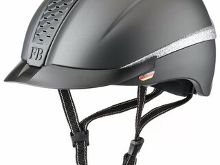 kask Felix Buhler Pronova II Sparkle, r. L 57-62 cm, czarny, jak nowy z wadą