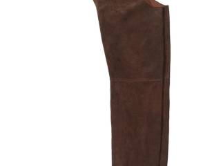 czapsy westernowe Stonedeek, r. XL, skórzane, brązowe, jak nowe z wadą