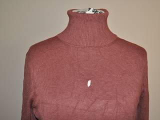 sweter golf Felix Buhler Janne, r. L ,ceglany, damski, jak nowy z wadą