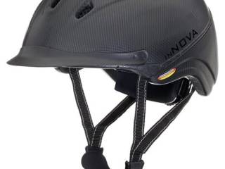 kask Felix Buhler InNova , r. M (54-58 cm), czarny, bdb z wadą