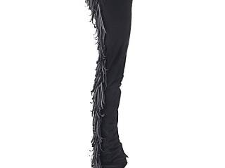 czapsy westernowe Stonedeek Show Chaps, r. XL, czarne, jak nowe z wadą