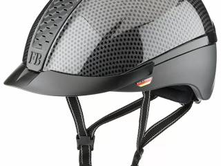 kask Felix Buhler Pronova II Reflect, r. L (57-62 cm), czarno-szary, jak nowy z wadą
