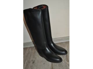 kalosze jeździeckie , r. 39 , czarne, gumowe, jak nowe