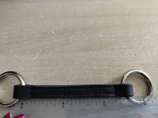 Nowe skórzane wędzidło 12,5cm