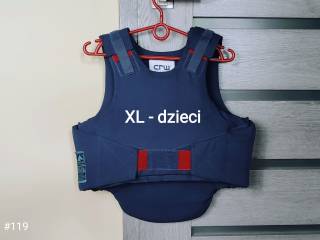Kamizelka ochronna bezpieczeństwa jeździecka - XL dla dzieci - CRW