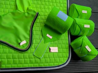 Horss Sport Anatomic czaprak potnik Neon lime