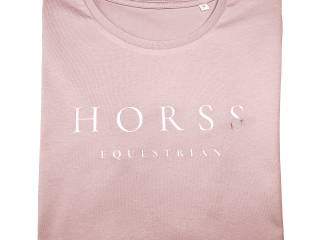 Horss koszulka damska Organic - Powder pink