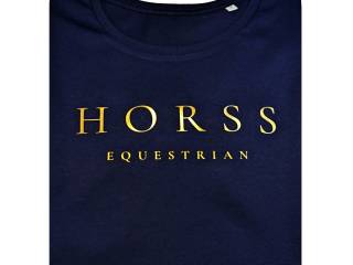 Horss koszulka damska Organic - navy
