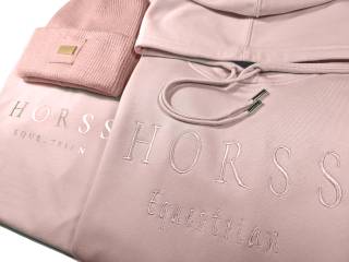 Horss zestaw czapka bluza i koszulka bawełna organiczna - Powder Pink