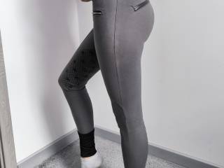 Bryczesy Equestrian Stockholm 34 XS kolanowy silikon