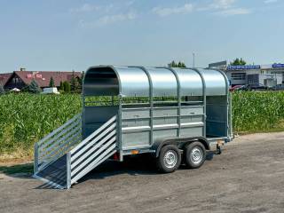 Przyczepa do przewozu żywych zwierząt dmc 2500 kg