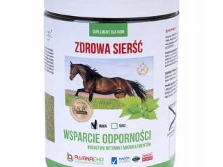 Zioła Alvanaeko pokrzywa susz na odporność dla koni 180g