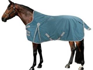 derka Felix Buhler Perfect Fit, niebieska, r. 155 cm, 0 g, padokowa, bdb