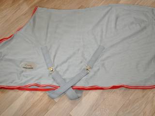derka siatkowa Thermo Master, r. 115 cm, szara, przeciw owadom, jak nowa