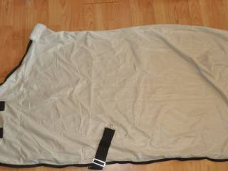 derka USG, kremowa, r. 115 cm, siatkowa, przeciw owadom, NOWA