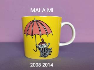 Muminki KUBEK Moomin Arabia - MAŁA MI żółta - w produkcji 2008-14