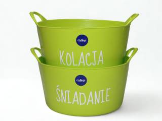 Zestaw misek, Śniadanie i Kolacja, lunchbox dla koni, pasza, musli