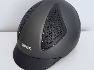 Kask Uvex Exxential II Glamour 57-59 M/L antracyt nowy