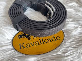 Nowe puśliska skórzane Kavalkade Supple – brązowe – 120 cm – skóra naturalna