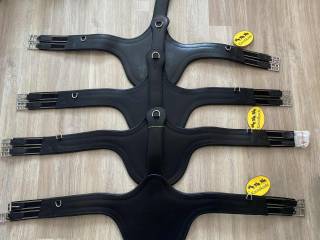 Kavalkade Secure X – skórzany popręg z fartuchem 130 cm (bez napierśnika)