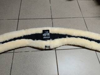 Popręg Felix Buhler 130 z naturalnym futrem