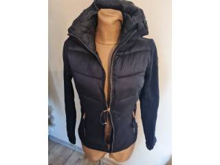 kurtka Felix Buhler Amber, r. XS , granatowa, wiatroszczelna, SOFTSHELL, bdb z wadą