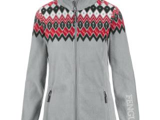 bluza Fengur Lilja, r. XS, szara, polarowa, NOWA