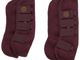 ochraniacze Felix Buhler Mesh, COB, bordowe, komplet, 4 szt, NOWE