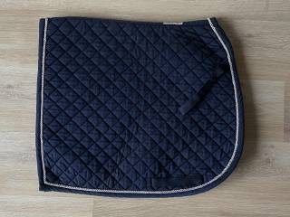 Showmaster – czaprak granatowy Cotton FULL, jak nowy
