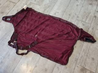 derka Thermo Master Economy Walker, r. 135 cm,  bordowa, spacerowa,  jak nowa z wadą