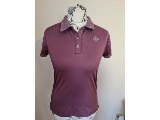 bluzka polo Felix Buhler Klara, r. M, koszulka, różowa, bdb