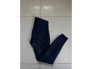 Bryczesy zimowe softshell HY 34 granatowe