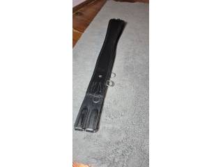 Popreg 135 cm skórzany z gumami