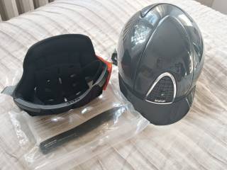 Kask Kep Cromo czarnt wkładka 57