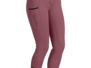 bryczesy Equilibre Enny Thermo, r, 44, różowe, ocieplane, zimowe, pełny silikonowy lej, NOWE