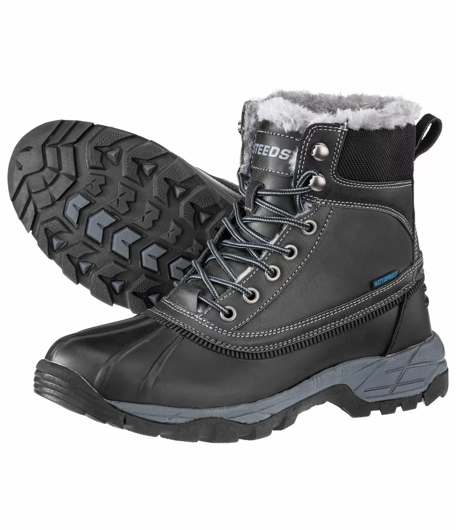 Zimowe buty jeździeckie Steeds Stable Works III - różne rozmiary - kolor czarny