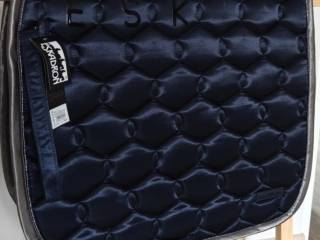 Czaprak eskadron Full ujezdzeniowy DL granatowy