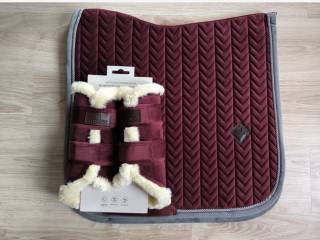 Zestawy bordowe Full ujezdzeniowy Dl Kentucky