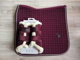 Zestawy bordowe Full ujezdzeniowy Dl Kentucky