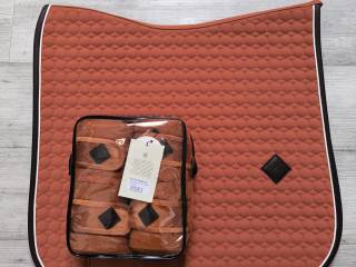 Zestaw czaprak i owijki Kentucky full ujezdzeniowy DL