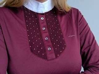 Koszulka konkursowa animo 38 M bordowa