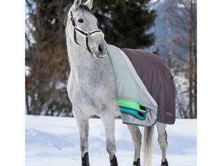 wkład do derki Felix Buhler 4in1 Regularneck, niebieski, r. 165 cm, 200 g, jak nowy